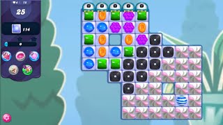 Candy Crush Saga LEVEL 72 NO BOOSTERS new version [upl. by Salohcim]