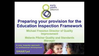 Preparing your provision for the Education Inspection Framework [upl. by Annawoj]