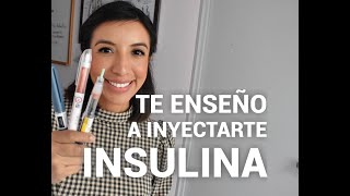 ¿Cómo me INYECTO INSULINA Parte 2 [upl. by Azeret]