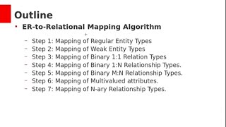 ER to Relational mapping ER diagram conversion into TablesRelationsLogical Database Design [upl. by Buiron]