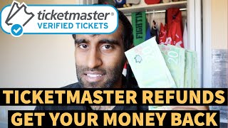 THE COMPLETE GUIDE ON HOW TO REQUEST A REFUND ON TICKETMASTER [upl. by Yert]