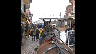 Megève  Balade en Calèche [upl. by Neehcas]