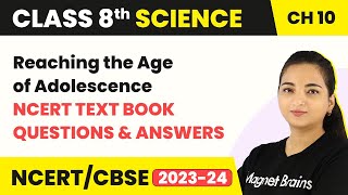 Class 8 Science Chapter 10  NCERT Text Book Questions and Answers  Reaching the Age of Adolescence [upl. by Haynor]