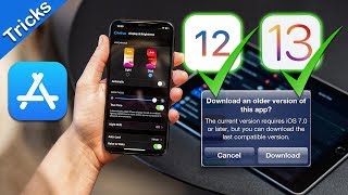 How To Download the Older Versions of Apps in AppStore  iOS 12xx13xx   Jailbreak Tweaks [upl. by Annauqahs12]