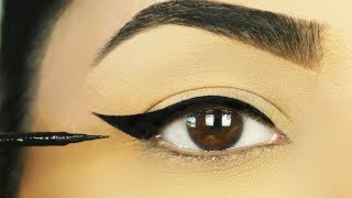 These 3 Easy WINGED EYELINERS FOR HOODED EYES are a must try [upl. by Thekla]