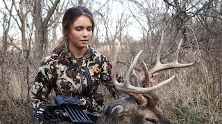 2020 KS Public Land Buck  From a TREE SADDLE [upl. by Rosemaria]