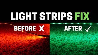 Light Strips Falling Down Best Solution [upl. by Brieta]