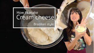 How To Make Cream Cheese  Catupiry  Brazilian style [upl. by Allicerp]