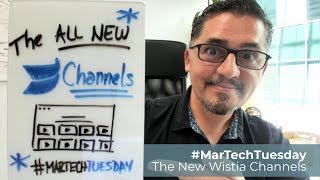 How to use Wistia Channels Embed a Video Gallery on your Website MartechTuesday [upl. by Poucher2]