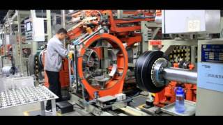 tire manufacturing process [upl. by Fatsug]