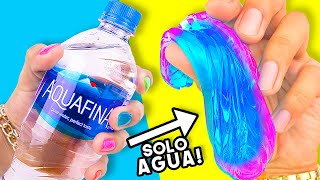 SLIME de AGUA 💦SIN PEGAMENTO WATER SLIME [upl. by Ronacin]