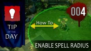 Dota 2 Tip of the Day  Range DisplayIndicator ● 004 TofD [upl. by Dorri]