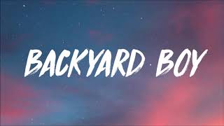 Claire Rosinkranz  Backyard Boy Lyrics [upl. by Airbmak]