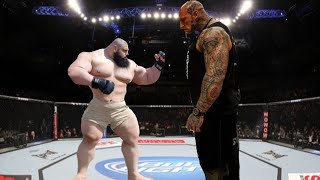 MARTYN FORD VS SAJAD GHARIBI IRANIAN HULK EA SPORTS UFC [upl. by Akeryt]