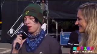 Lil Xan talks about Billie Eilish [upl. by Lenoil919]