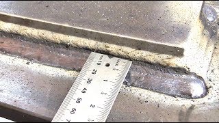 Stick Welding with 7024 Drag Rods [upl. by Anerbes36]