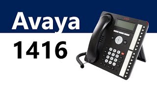 The Avaya 1416 Digital Phone  Product Overview [upl. by Soulier268]