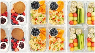 KidFriendly Meal Prep Recipes  Back to School  Healthy  Quick  Easy [upl. by Conlen489]