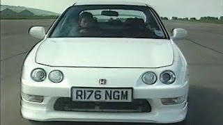 Honda Integra Type R DC2 Review by Top Gear 1998 [upl. by Priscilla]