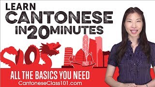 Learn Cantonese in 20 Minutes  ALL the Basics You Need [upl. by Neik]