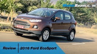 2016 Ford EcoSport Review  MotorBeam [upl. by Gapin]