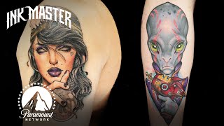 Best Coverup Tattoos  Ink Master [upl. by Mcdougall]