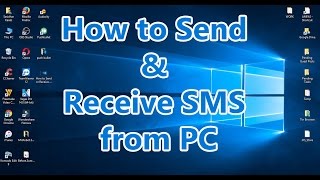 How to Send or Receive SMS amp Get Phone Calls on PC for Free [upl. by Harday]