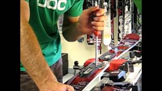 How the Professionals Mount an Alpine Ski Binding [upl. by Nussbaum]