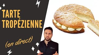 Cours de pâtisserie en direct  La Tropézienne [upl. by Ineslta]