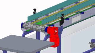diseño banda transportadora modular [upl. by Childers]