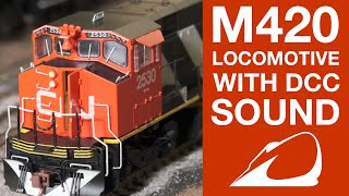 Rapidos HO scale M420 Locomotive In Action [upl. by Durante]