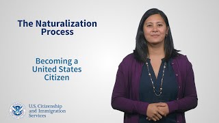 The Naturalization Process Becoming a United States Citizen ASL [upl. by Yotal276]