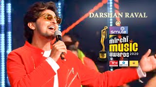 Darshan Raval rocks the stage of Smule Mirchi Music Awards 2020  KAMARIYA  CHOGADA TARA [upl. by Lamp674]