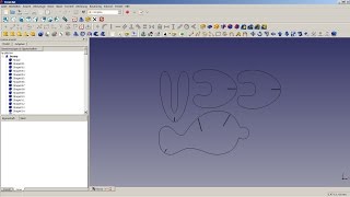 FreeCAD Tutorial 24  DXFDWG Import [upl. by Aymer887]