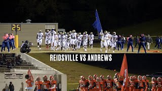 Reidsville vs Andrews [upl. by Won]