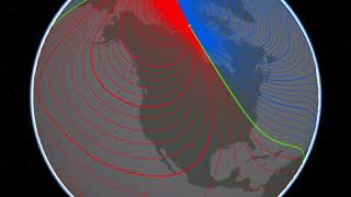 Magnetic Declination from 15902020 [upl. by Adnauqaj]