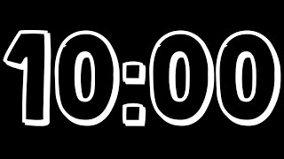 10 Minute Countdown Timer With Voice Sound Effect [upl. by Rolyab]