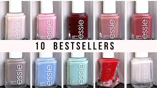 ESSIE 10 BESTSELLERS LIVE SWATCH ON REAL NAILS [upl. by Submuloc]