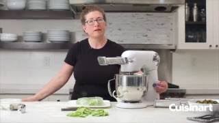 Precision Master™ Stand Mixer Pasta Roller and Cutter Attachment PRS50 [upl. by Danita]