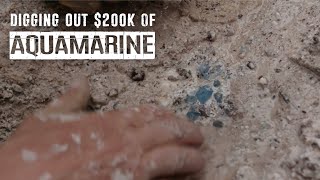 Digging out a 200K aquamarine pocket on Mt Antero  S1E4 [upl. by Freedman284]