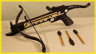 Cobra System Pistol Crossbow 80lb Review [upl. by Ixela]