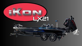 iKon LX21 Bass Boat Official Walkthrough [upl. by Hefter]