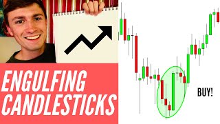 FOREX TRADING ENGULFING CANDLE STRATEGY [upl. by Cummine]