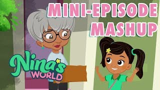 Ninas World Mini Episode Mashup 3  Universal Kids [upl. by Leinto]