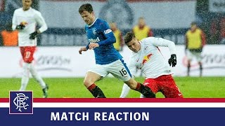 REACTION  Andy Halliday  RB Leipzig 40 Rangers [upl. by Delfeena885]