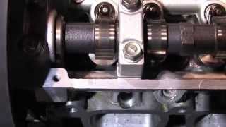 Cylinder Head 205  Degree DOHC Camshafts [upl. by Eilssel]