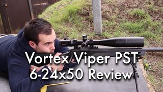 Vortex Viper PST 624x50 Scope  FULL Review [upl. by Annagroeg]