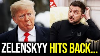 Zelenskyy HITS TRUMP BACK with Hilarious Troll [upl. by Aronoel]