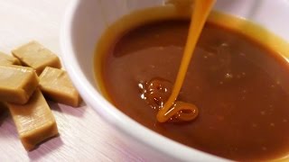 Easy Homemade Toffee Sauce Recipe [upl. by Annaik]