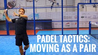 Padel Tactics Moving As A Pair [upl. by Yentterb281]